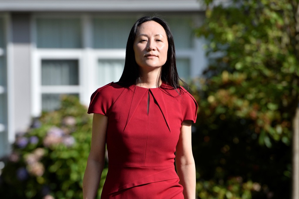 Huawei Technologies chief financial officer Meng Wanzhou leaving her home to attend a court hearing in Vancouver, British Columbia, on Tuesday. Photo: Reuters