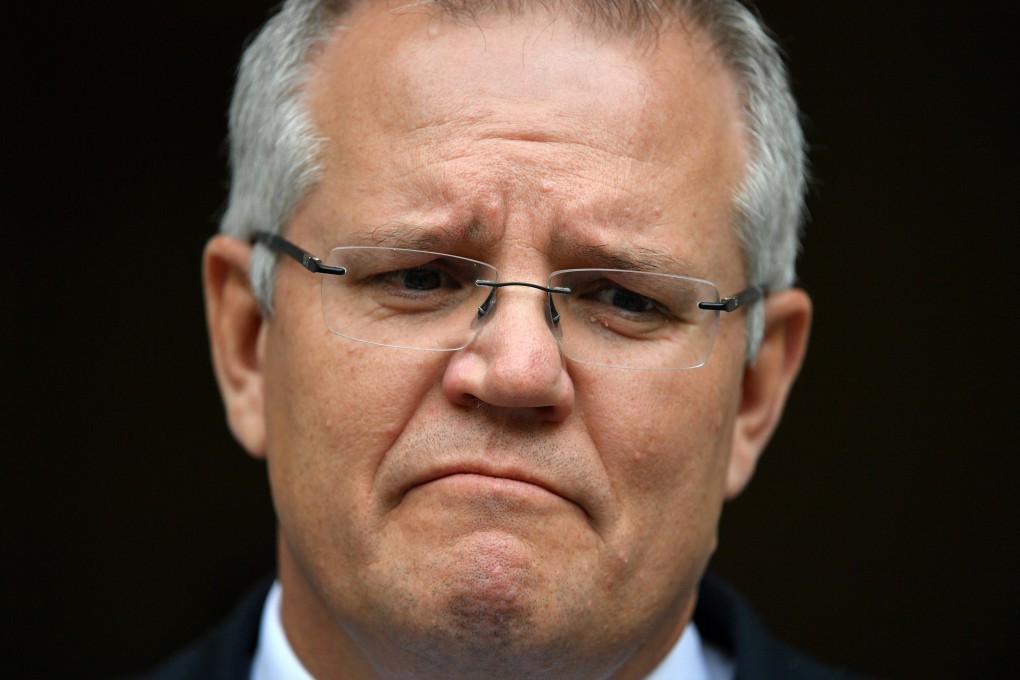 Australian Prime Minister Scott Morrison’s record on climate change is nothing if not consistent. Photo: EPA-EFE