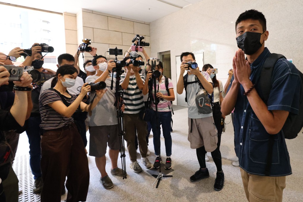 Owen Chow was granted bail in his national security law case. Photo: Dickson Lee