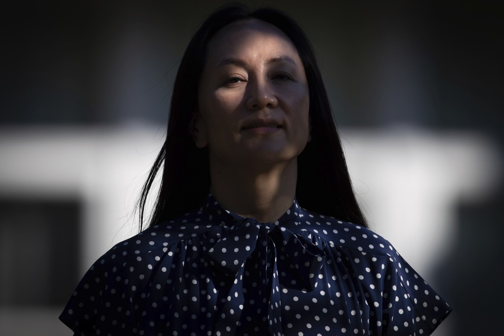 Meng Wanzhou, chief financial officer of Huawei Technologies, leaves her home in Vancouver to attend her extradition hearing at the Supreme Court of British Columbia on Wednesday. Photo: The Canadian Press via AP