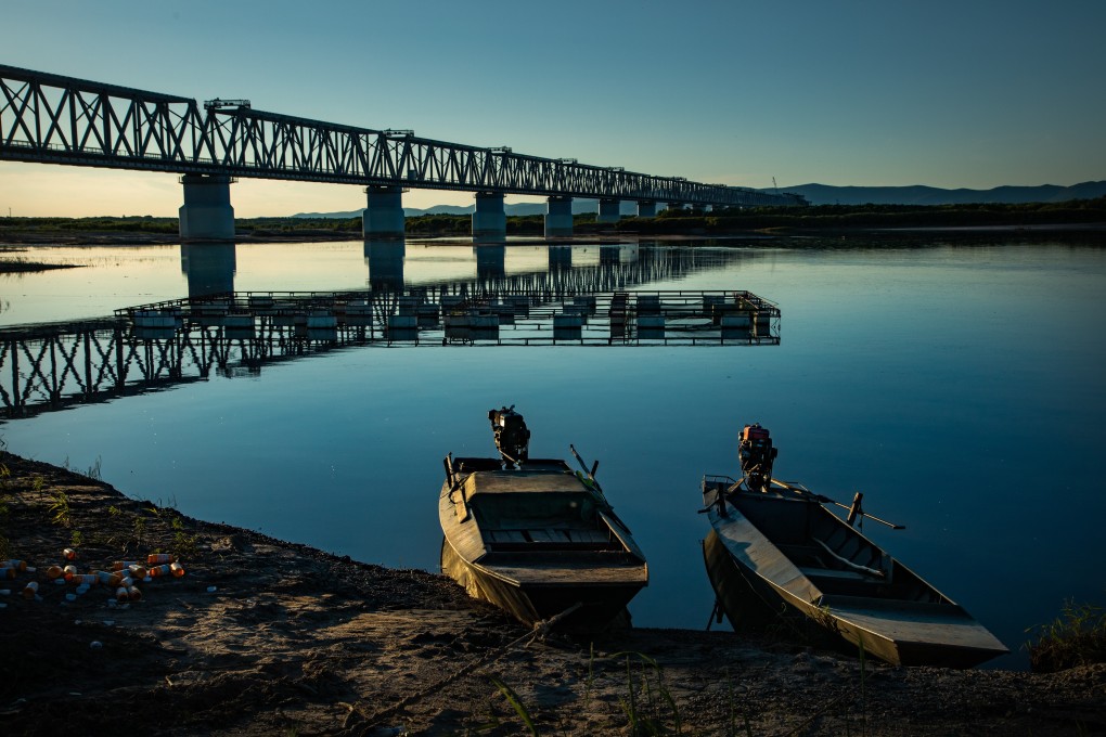 The railway bridge will go through its first trial run in two weeks. Photo: VCG
