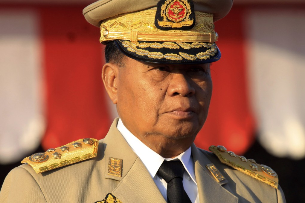 Then Myanmar junta chief Senior General Than Shwe attends an event in Yangon in December 2010. Photo: AP