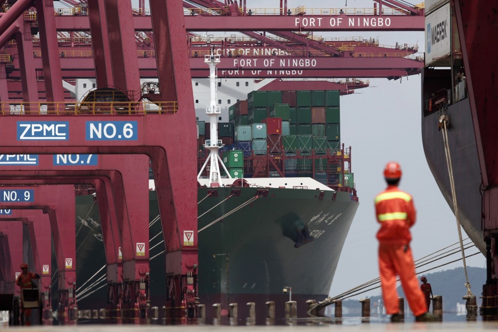 China’s Ningbo-Zhoushan Port has closed one of its terminals indefinitely after a vaccinated worker tested positive for the coronavirus. Photo: Reuters