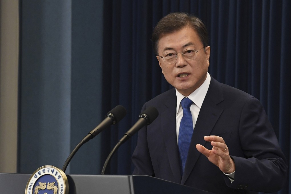 South Korean President Moon Jae-in. Photo: TNS