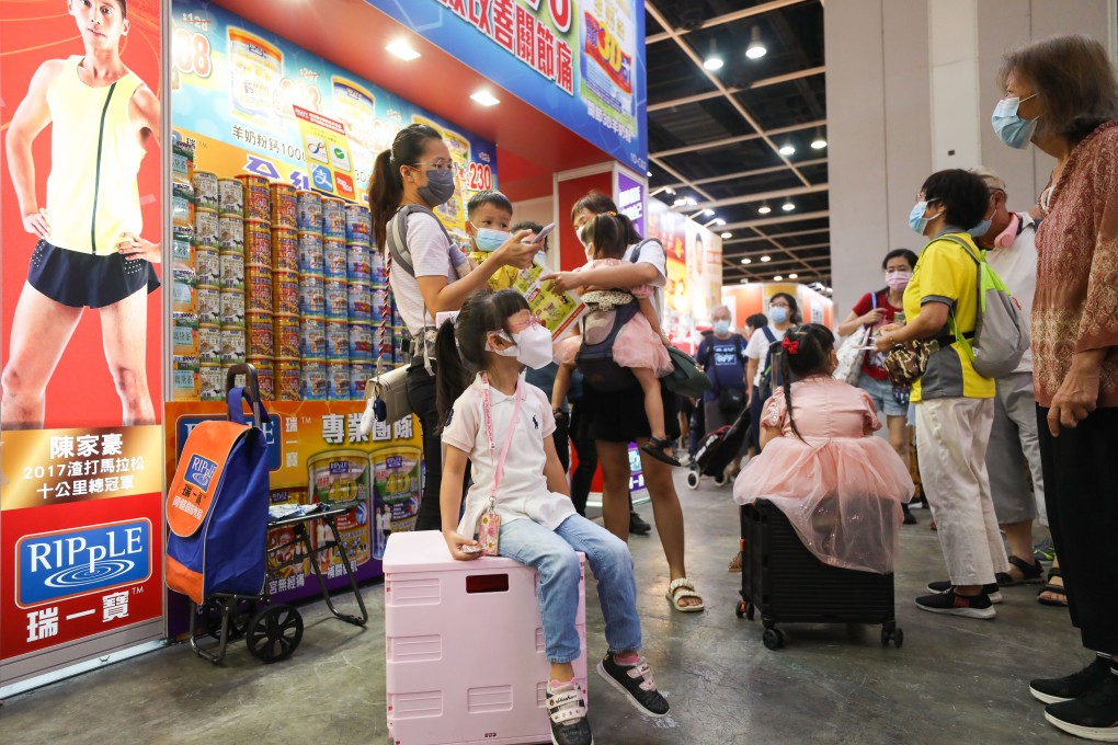 Even at half capacity, the Hong Kong Food Expo still felt very full on Saturday. Photo: Xiaomei Chen