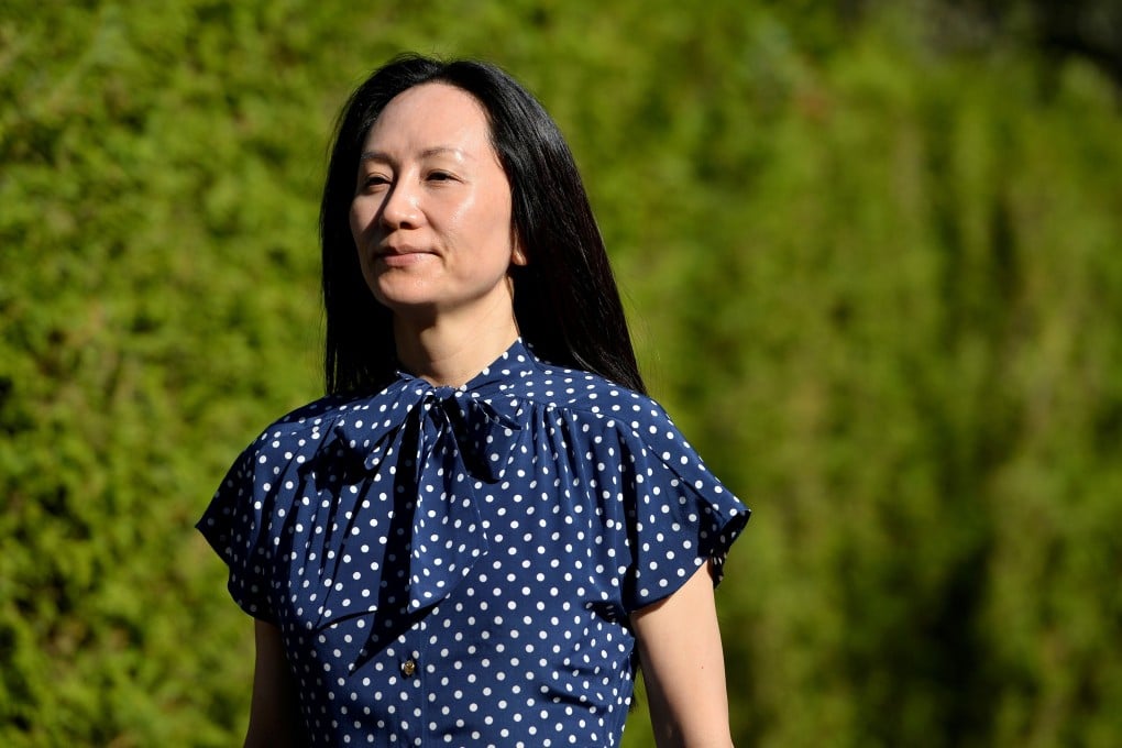 Huawei Technologies chief financial officer Meng Wanzhou leaving her home to attend a court hearing in Vancouver, British Columbia, on Wednesday. Photo: Reuters