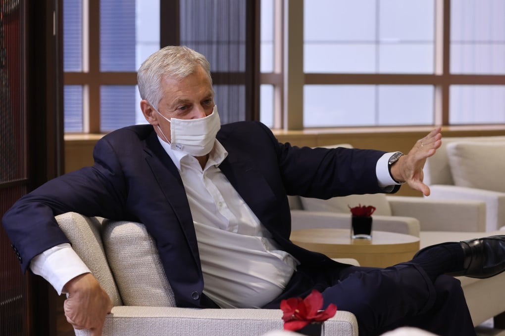 Standard Chartered CEO Bill Winters said the bank’s wealth business in China is one of its primary profit drivers. Photo: May Tse