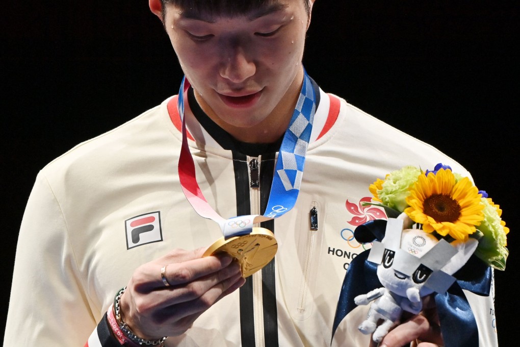 Hong Kong fencer Edgar Cheung got HK$7.5 million for his gold medal, but if he hopes to buy a house, he will probably need significantly more. Photo: AFP