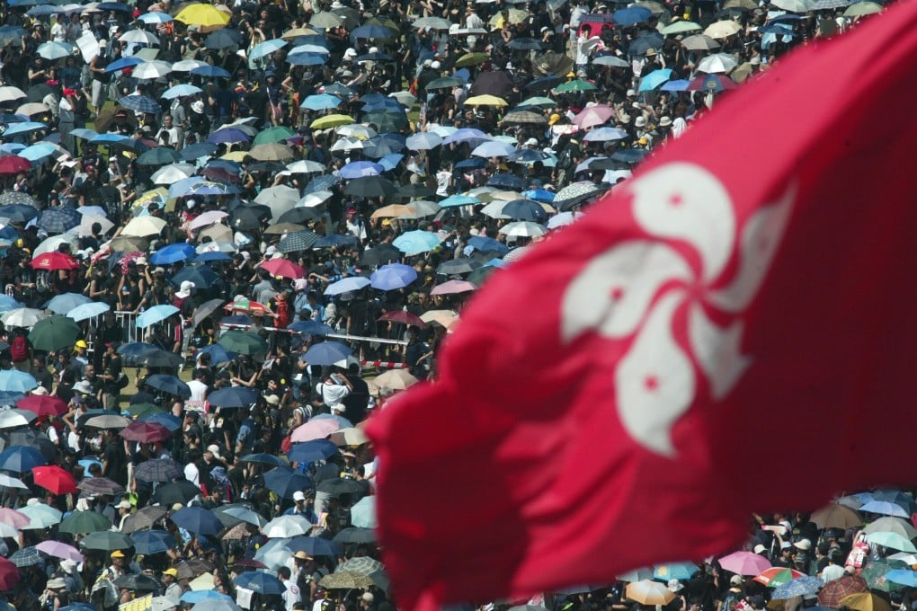 The Civil Human Rights Front’s announcement on Sunday that it had disbanded marked an end to 19 tumultuous years. Photo: Martin Chan