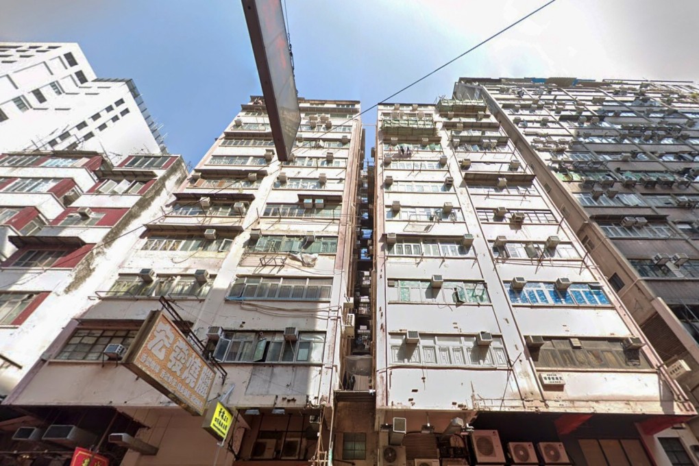 The improvised explosive device was found in Lee Man Building, Mong Kok. Photo: Google Maps