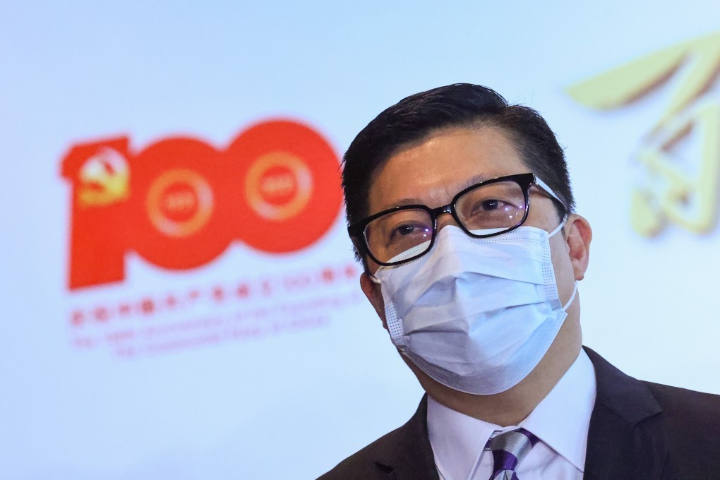 Secretary for Security Chris Tang. Photo: Dickson Lee