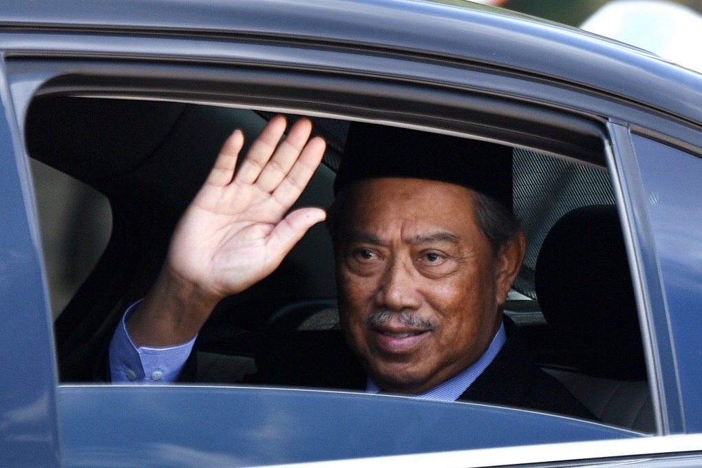 Muhyiddin Yassin will remain a caretaker premier until Malaysia’s king names his successor. Photo: Bernama/dpa