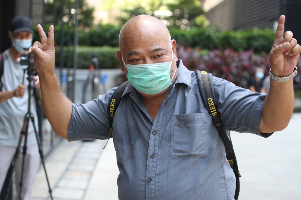 District councillor Tsang Kin-shing at the District Court in Wan Chai on Tuesday. Photo: Edmond So