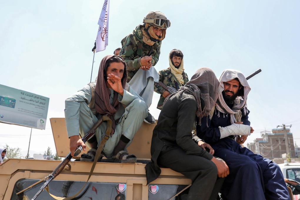 The Taliban captured an array of modern military equipment, including vehicles, when they overran Afghan forces. Photo: EPA