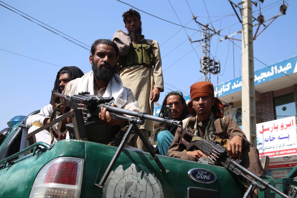 Taliban fighters patrol in Jalalabad, Afghanistan on August 17, 2021. Photo: EPA-EFE