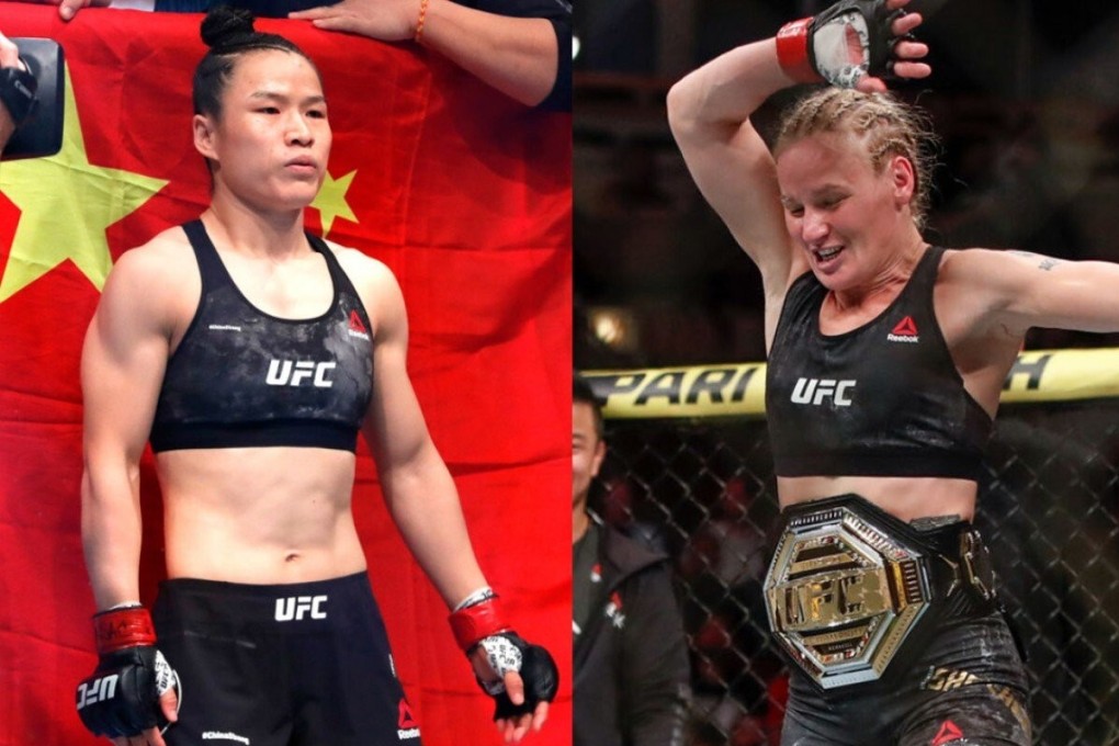 Zhang Weili (left) is confident she could pose a threat to Valentina Shevchenko. Photo: AP/AP