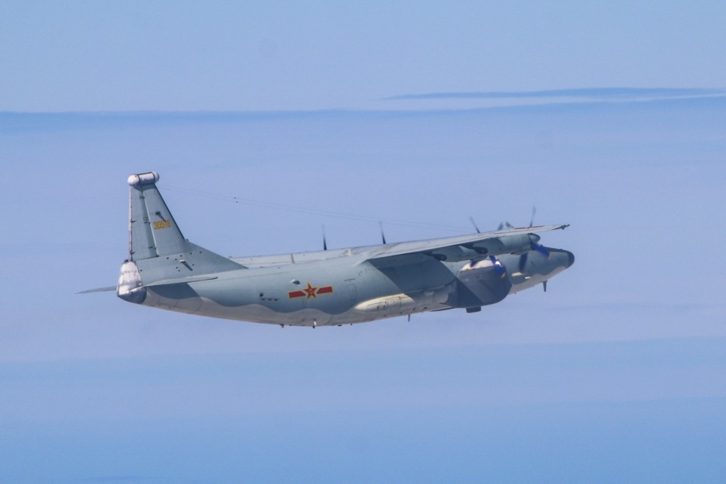 A PLA Y-8 aircraft entered a Taiwanese military target zone minutes before a firing exercise was due to begin, according to local media reports. Photo: Handout