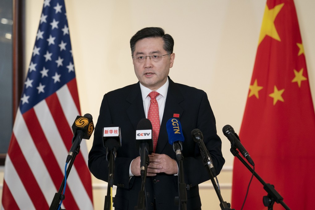 China's ambassador to the United States Qin Gang “stressed that people-to-people relations underpin state-to-state relations”, according to China’s foreign ministry. Photo: Xinhua