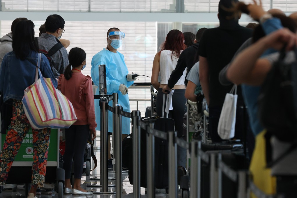 Hundreds of travellers have to rebook flights and quarantine hotels following the policy U-turn. Photo: Nora Tam