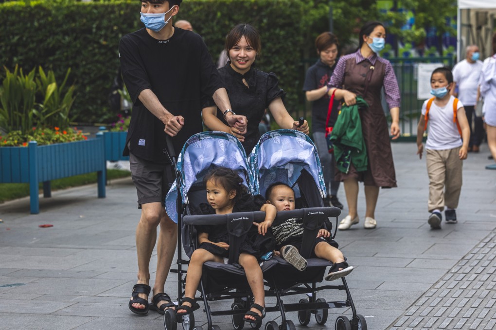 China’s overall population rose to 1.412 billion in 2020, but the number of new births fell for a fourth consecutive year to 12 million. Photo: EPA-EFE
