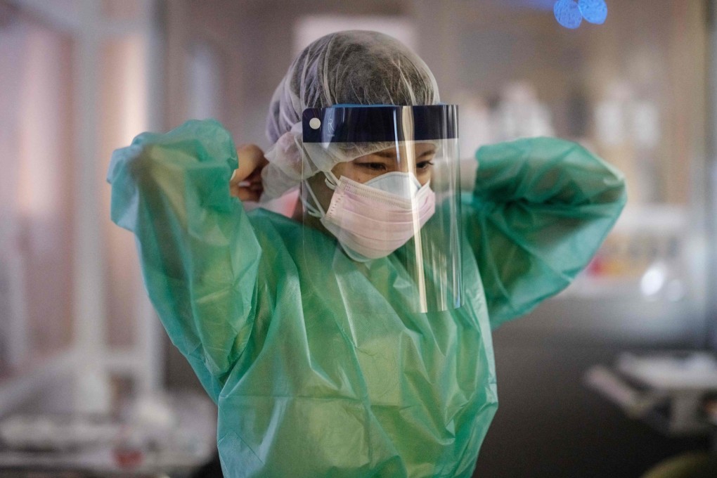 The number of new infections has shown little signing of slowing in Tokyo and nationwide, placing an increased strain on health care systems. Photo: AFP