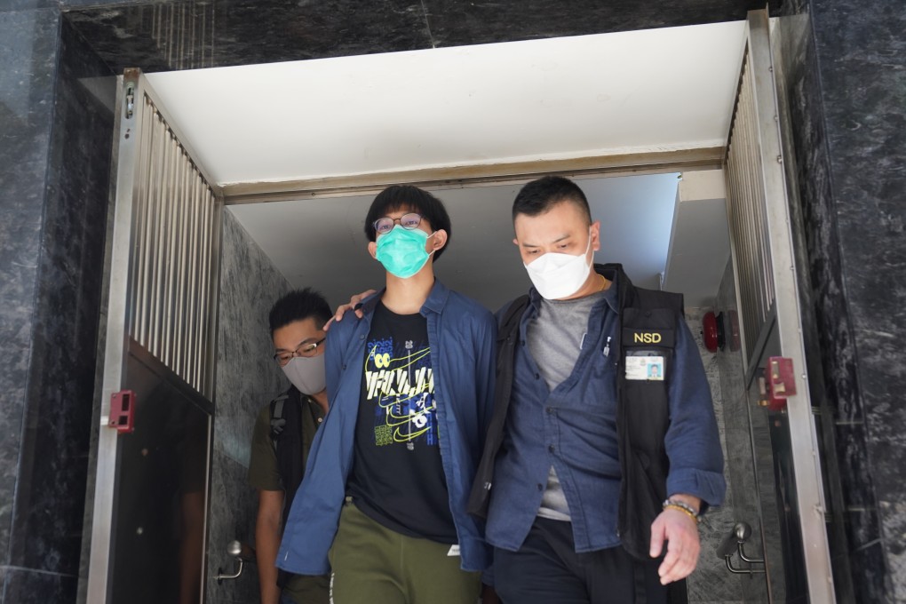 Chris Todorovski was one of four HKU students charged on Thursday with advocating terrorism. Photo: Sam Tsang