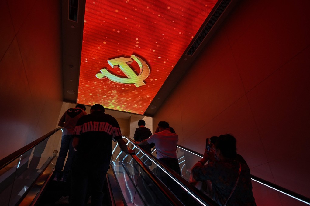 China’s Communist Party marked its centenary on July 1. Photo: AFP