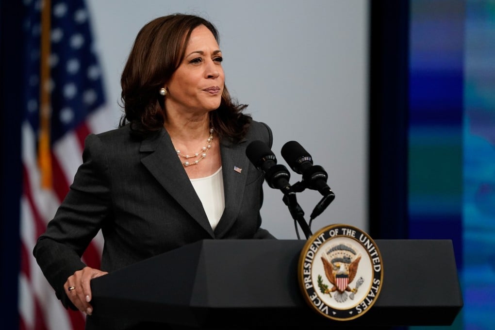 US Vice-President Kamala Harris. Photo: Reuters