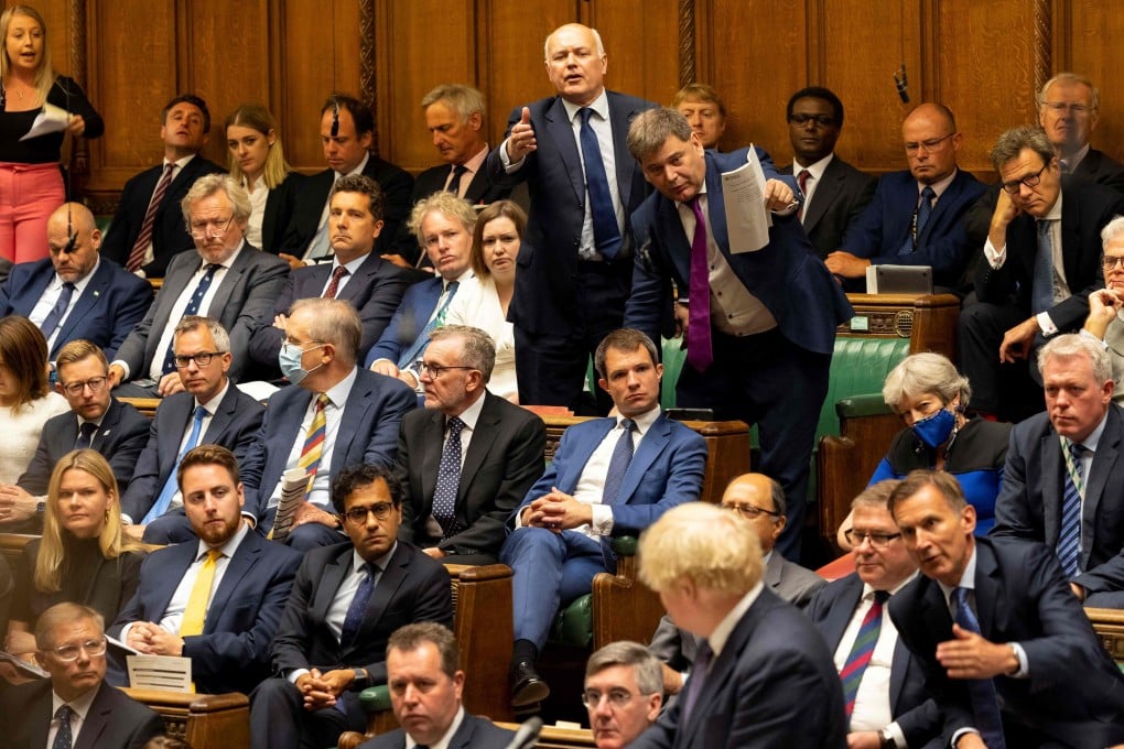 British Prime Minister Boris Johnson faced a heavy criticism from members of his own party. Photo: AFP