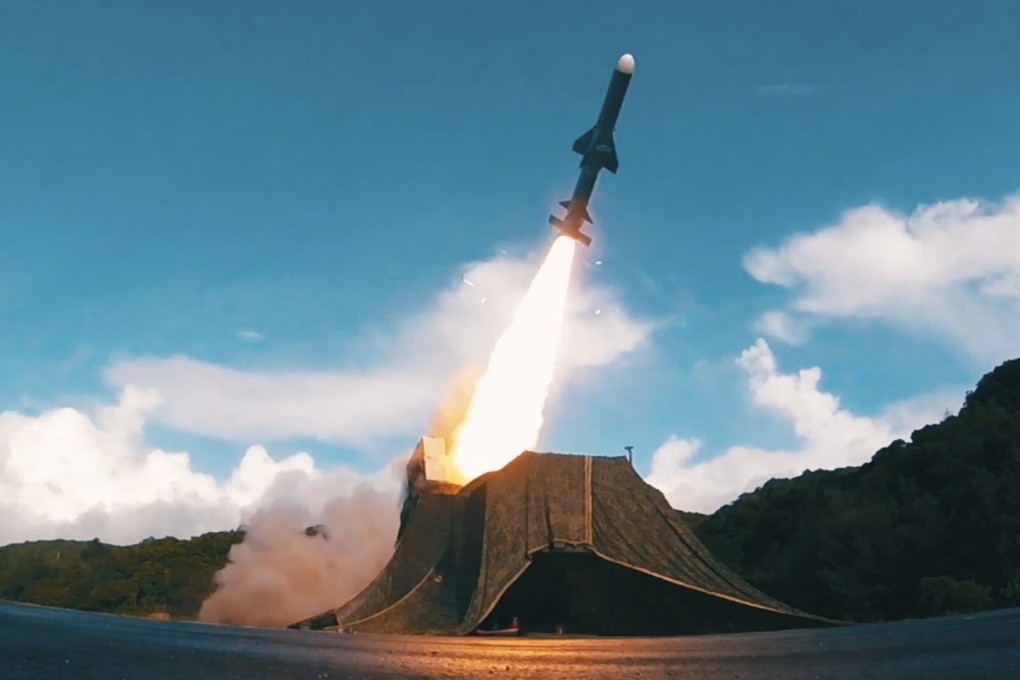 Taiwan’s defence ministry has reportedly proposed a special budget of US$7.14 billion to mass-produce precision and long-range missiles. Photo: Handout