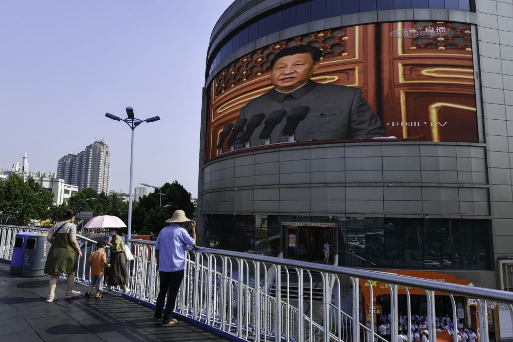 The speech by President Xi Jinping was delivered at a time when Beijing has mounted unprecedented crackdowns on various sectors within the economy, including technology, online education and real estate to tackle widening income inequality, rising debt levels and slowing consumption. Photo: AFP