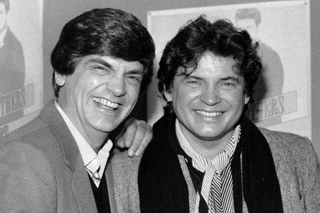 Phil, left, and Don Everly of the Everly Brothers in 1984. Photo: AP
