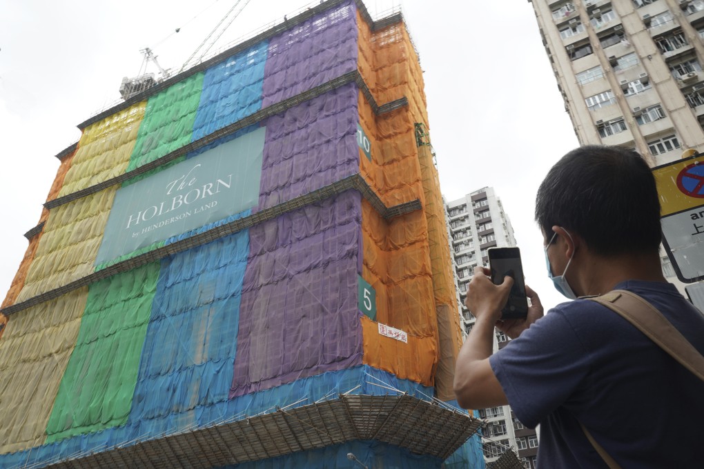 A residential development of Henderson Land’s in Hong Kong’s Quarry Bay. Photo: Felix Wong