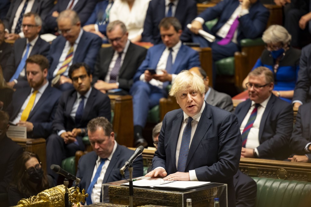 Britain’s Prime Minister Boris Johnson. Photo: UK Parliament / Roger Harris / PA Media / DPA