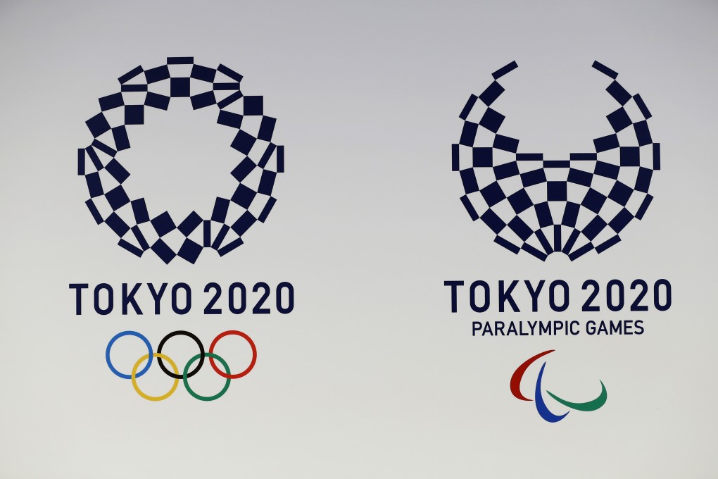 The official logos of the Tokyo 2020 Olympics and Tokyo 2020 Paralympic Games. Photo: AP