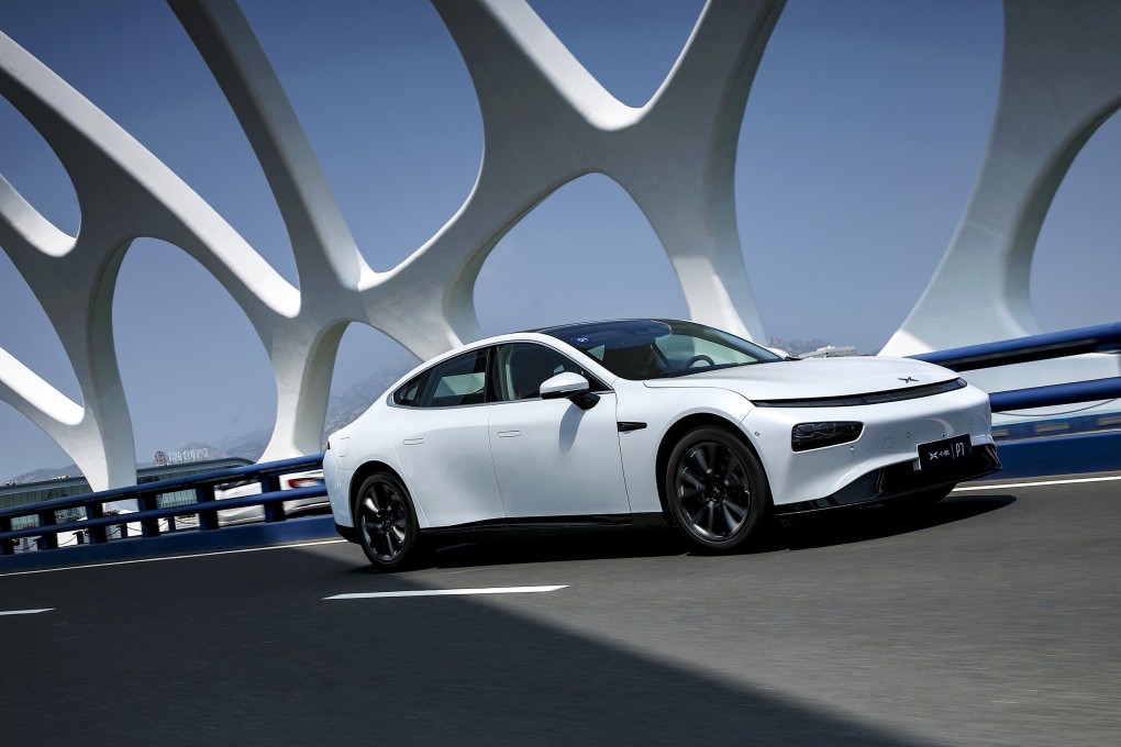 Xpeng has sold more than 40,000 units of the P7 in China since its launch in mid-2020. Photo: Handout