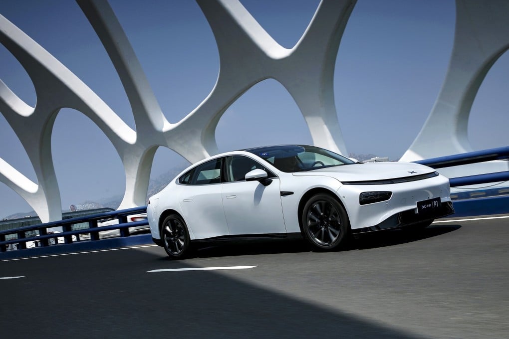Xpeng has sold more than 40,000 units of the P7 in China since its launch in mid-2020. Photo: Handout