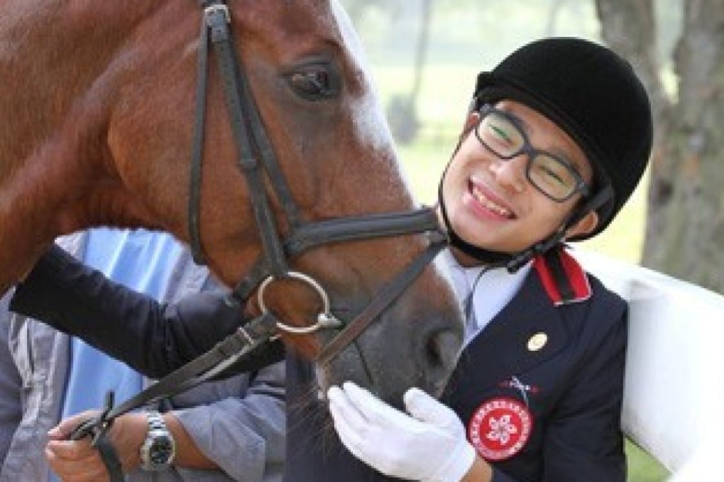 Hong Kong Para-dressage athlete Timothy Tsang Tin-chi misses out at the Tokyo 2020 Paralympic Games after his horse was deemed lame by the team vet ahead of the event. Photo: HKEF