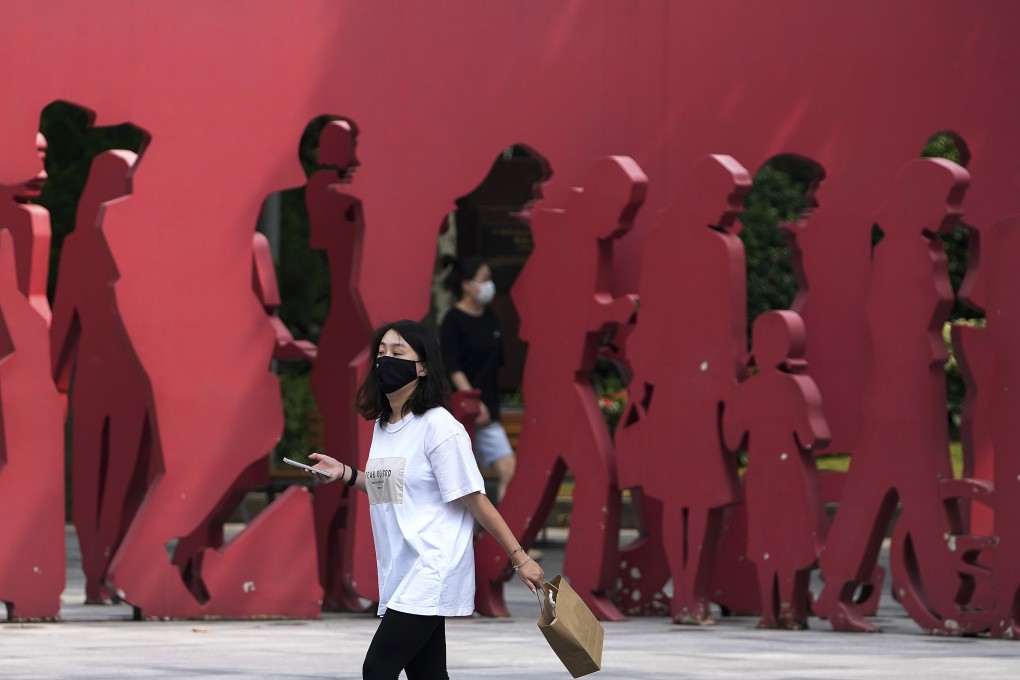 Two of China’s new Covid-19 cases reported on Tuesday were discovered in Shanghai. Photo: AP