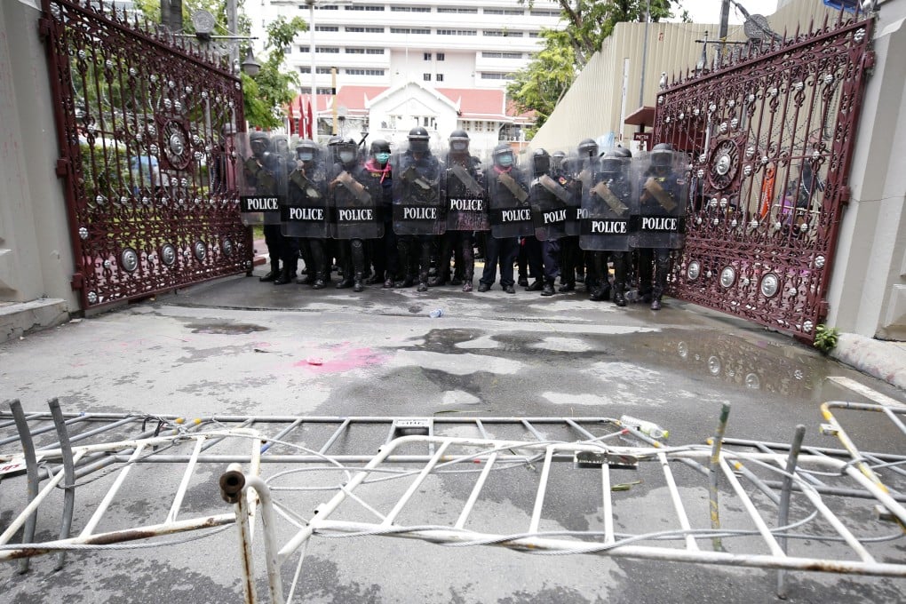 The custodial death video has surfaced at a difficult time for Thailand’s police, who are locked in near-daily clashes with pro-democracy protesters demanding reform to the country’s monarchy. Photo: EPA-EFE