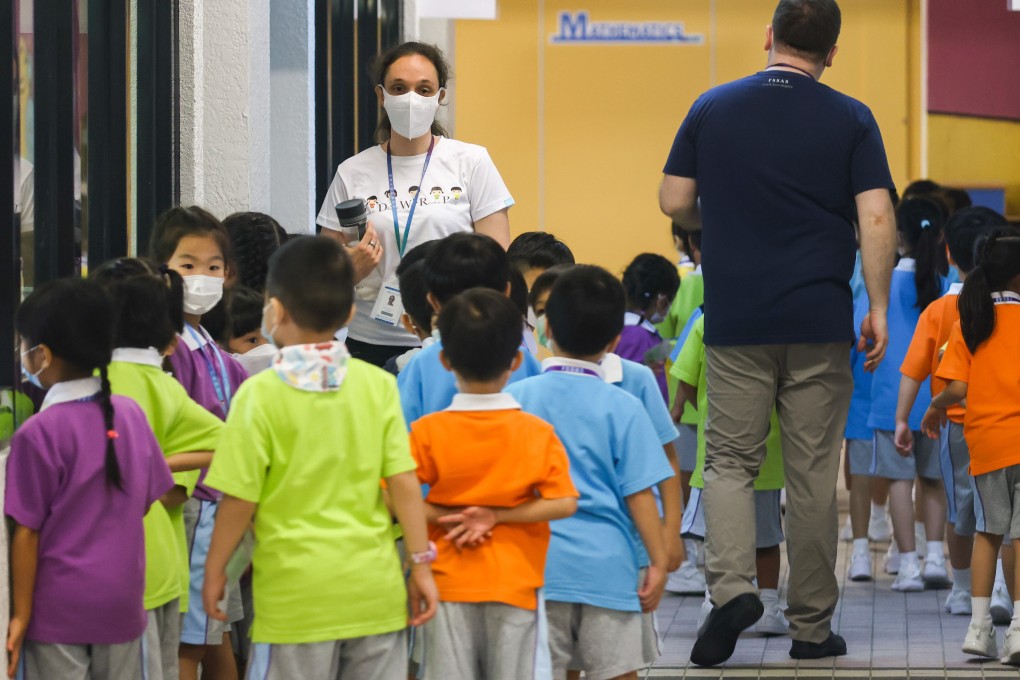 A Hong Kong primary school has urged the government to rethink its prerequisites for resuming full-day classes. Photo: May Tse