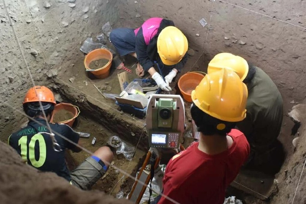 Scientists conduct excavation work in South Sulawesi, Indonesia. Photo: Handout