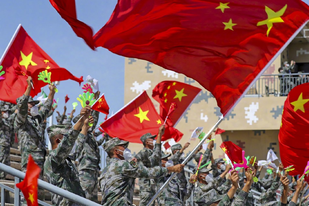 The Elbrus Ring competition is the most challenging contest during the International Army Games, a military competition between nations organised by Russia. The PLA has sent more than 700 soldiers to take part in 17 events at the games. Photo: Weibo