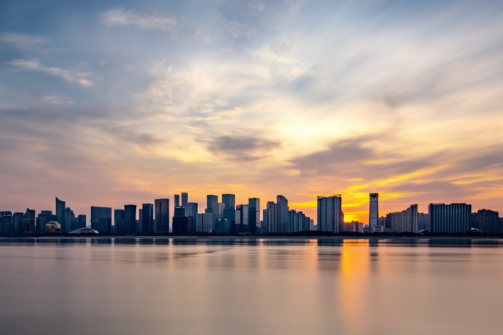 The skyline of Hangzhou, capital of eastern China’s Zhejiang province and home to e-commerce giant Alibaba Group Holding. Photo: Getty Images