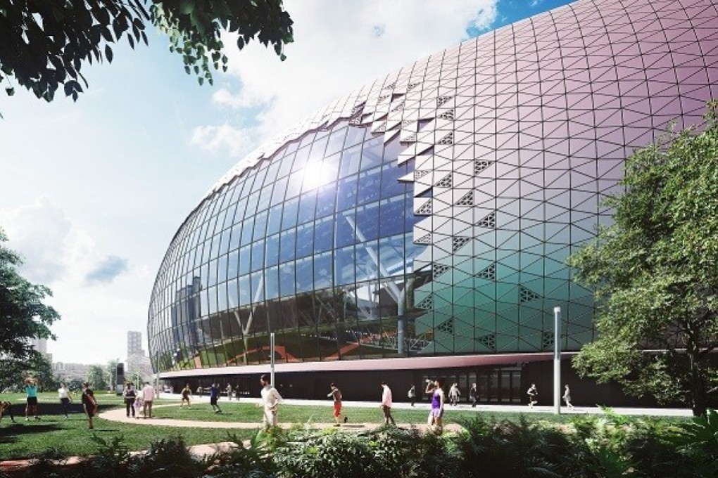 For Hong Kong, the National Games will showcase the new HK$32 billion Kai Tak sports park, due for completion in 2023. Credit: Kai Tak Sports Park Limited and Populous