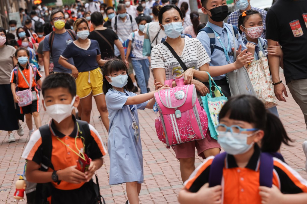 Schoolchildren should be included in the voucher scheme, the Democratic Party says. Photo: K. Y. Cheng