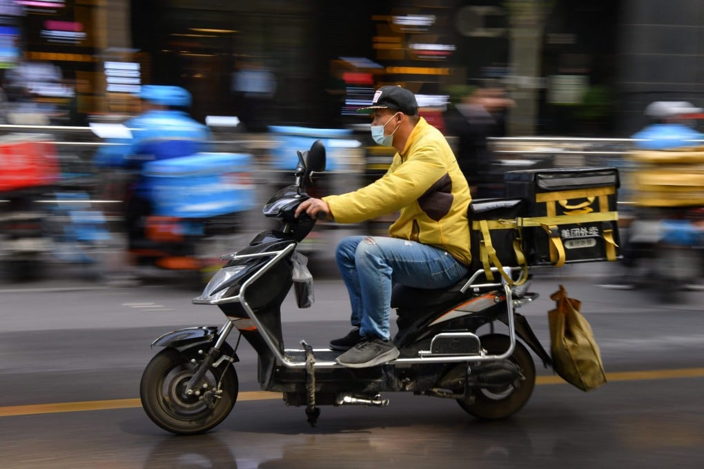 Meituan, China's biggest food delivery platform operator, reports quarterly earnings on Monday. Some funds are seen nibbling in Chinese tech stocks again. Photo: AFP