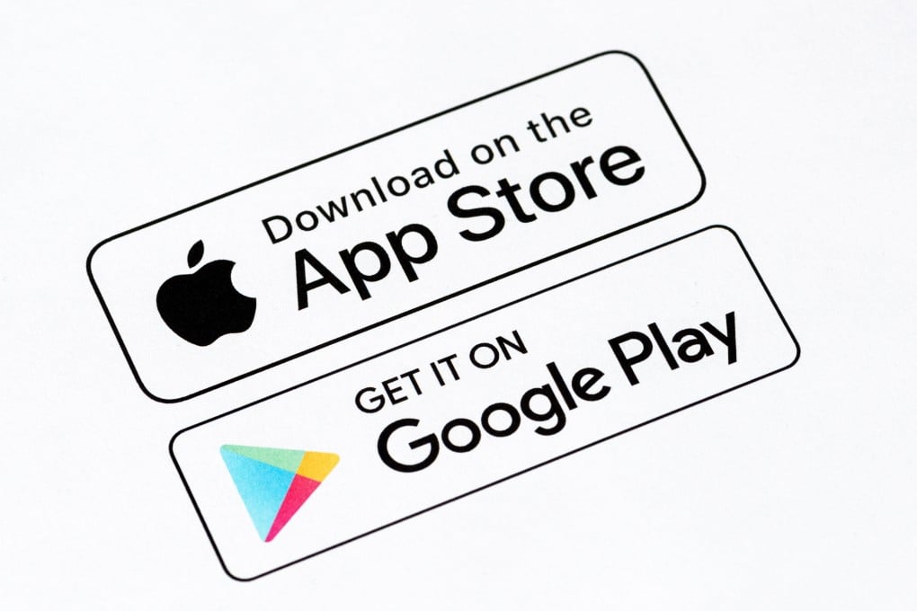 Google and Apple stores. Photo: Shutterstock