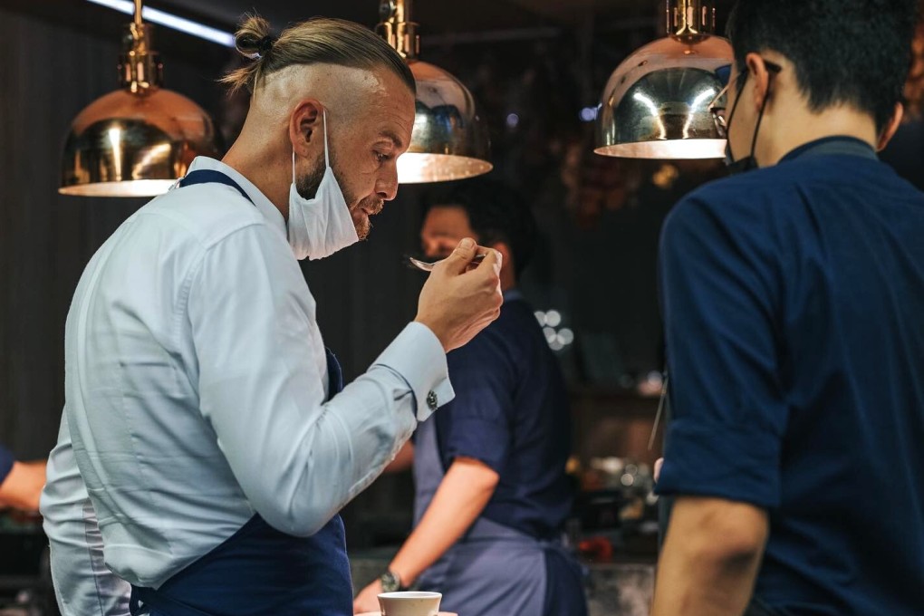 Executive Head Chef Tristin Farmer at Zen restaurant in Singapore. Photo: Facebook