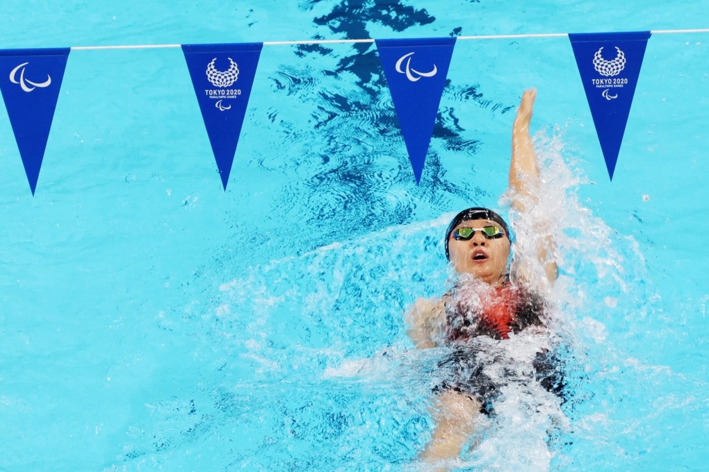 Chan Yui-lam, a 2019 world championships gold medallist, completes her third final after swimming in a staggering six events on her Paralympic Games debut. Photo: Hong Kong Paralympic Committee